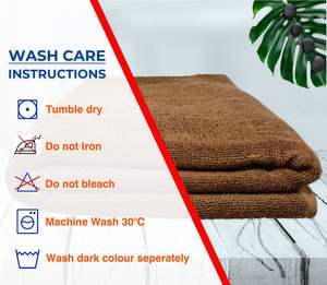 Serviettes de bain 500 coton GSM 100% - Product Image 3