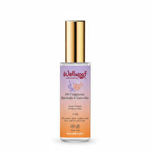 RedMoringa OEM PL Italia 15 mL Fragancia para Perros Aroma Mandarina y Lavanda para el Cuidado de Mascotas Producto Plástico con Sationa - Product Image 1