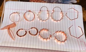 Bracelets en cuivre fabriqués à la main à l'élégance intemporelle sur mesure Bracelets à la mode pour un usage quotidien pour les fêtes et les mariages - Product Image 5