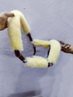Licol en corde solide et réglable en cuir et corde licol de cheval Durable et saisonnier équipement de cheval personnalisé