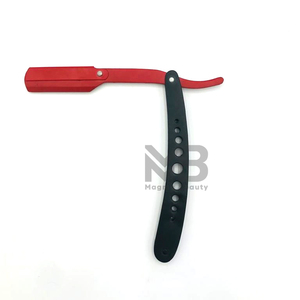 Maquinillas de Afeitar Manuales de Acero Inoxidable de Alta Calidad Más Vendidas, Mango de Bambú de Una Sola Hoja, Herramientas de Afeitado Profesionales para Barberos - Product Image 6