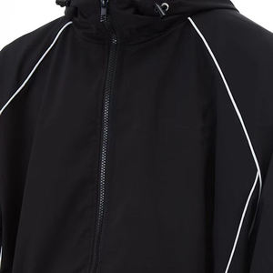 New Arrival 2024 Custom Streetwear Jogging Suit Unisex Cotton Tracksuit Gym Fitness Sweatsuit Nylon Windbreaker Sets - Product Image 6