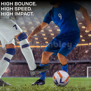 WEMBLEY SPORTS GEAR Balón de Fútbol para Entrenamiento en Exteriores - Alta Calidad, Ecológico, Superventas, Personalizable con Logotipo/Color/Diseño - Product Image 3