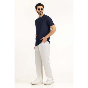 T-shirt décontracté pour homme, coupe classique, 100 % coton écologique, OEM ODM, vente en gros, étiquette privée, vêtements personnalisés - Product Image 3