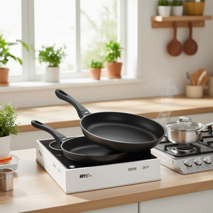 Padella Alluminio antiaderente (28cm) INDUCTION Nero 103IN 28TP - Product Image 3