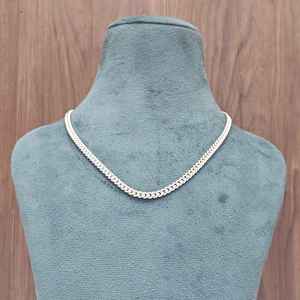 สร้อยโซ่โค้งคุณภาพดีเยี่ยมเงินแท้ 925 สําหรับผู้ชายและผู้หญิงดีไซน์แฮนด์เมดดีไซน์คลาสสิกอินเทรนด์ - Product Image 2