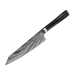 Venta al por mayor personalizado de alta calidad OEM ODM servicio de los mejores vendedores cuchillo de Chef profesional cuchillo de acero de Damasco mango cuchillo de cocina - Product Image 1