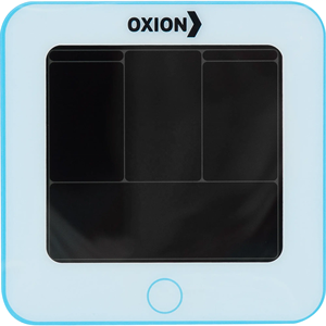 Hình dạng đẹp Trạm thời tiết không dây với cảm biến ngoài trời bảng và bàn kỹ thuật số báo động LCD đồng hồ - Product Image 3