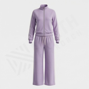 Conjunto Deportivo de Algodón para Mujer, Moderno, Transpirable, Ligero, para Entrenamientos, Trotar, Ropa Casual, Talla Grande, Diseñado para Invierno - Product Image 1