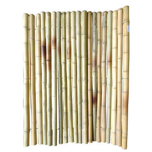 Cercado de postes de bambú sostenibles extra grandes para soporte estructural de equipo de protección - Product Image 1