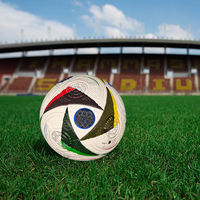 Ballon de football KHASON Qiqiang modèle 6494 léger (0,26-0,42 kg) en PU écologique et durable pour intérieur/extérieur – Ballon des champions