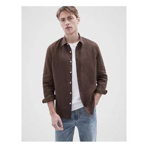 Camisa Casual Elegante para Hombre, Diseñada para el Trabajo y Eventos Sociales, Ofrece un Ajuste Equilibrado y una Apariencia Pulida - Product Image 5