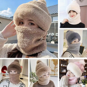 Chapeaux de ville durables et confortables de grande taille avec logo personnalisé imprimé en gros Bonnets d'hiver en jacquard - Product Image 5