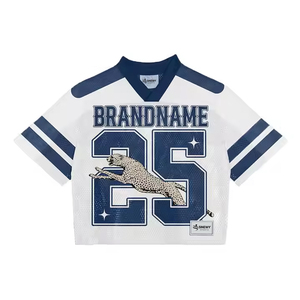 Camiseta deportiva personalizada que absorbe la humedad, camisetas de fútbol, camiseta de fútbol americano - Product Image 3