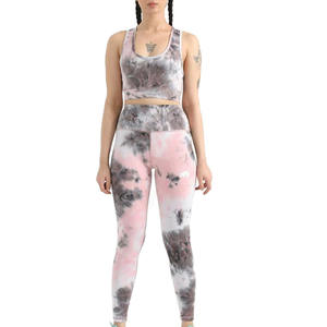 Ropa Deportiva de Entrenamiento con MOQ Bajo, Conjuntos de Yoga, Top de Moda con Función de Absorción de Sudor, Leggings y Bra Deportivo para Correr en Verano - Product Image 1