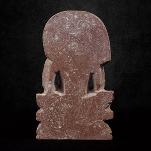Sculpture sur pierre Konark faite à la main Hanuman Ji Feature Showpiece pour les occasions de Noël et de Diwali (2 pouces) - Product Image 3