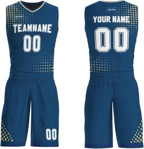 Custom Basketball Uniform Personalized Printed Team and Number Basketball Top Set and <b>Shorts</b> for <b>Men</b>/Youth Sports industry - Product Image 6