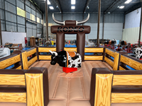 Arena de Rodeo Mecánica Inflable de PVC Personalizable Directo de Fábrica para Eventos al Aire Libre, Parques de Atracciones Comerciales JIALE JL-4037