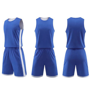 Diseña Tu Propio Uniforme de Baloncesto Personalizable, Transpirable, Sin Mangas, Unisex, para Adultos, 100% Poliéster, Último Estilo, el Mejor - Product Image 6