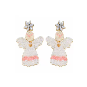 Pendientes de cuentas de semillas de ganchillo hechos a mano de diseñador, joyería de moda multicolor para mujer, venta al por mayor con estilo - Product Image 6