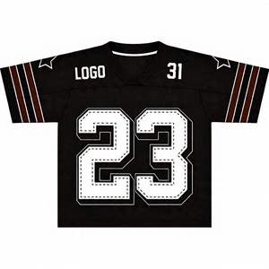 Maillot de football américain personnalisé OEM nouveau design maillot de football américain personnalisé de haute qualité impression par sublimation entraînement maillot de football américain - Product Image 6