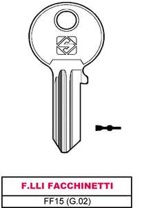 Llave Asc Ff15 (g.Vac 0) F.Lli Facchinetti - Product Image 1