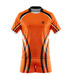 Conjuntos de fútbol de rugby de alta calidad Uniforme de tela transpirable cómodo del fabricante Tarifa al por mayor - Product Image 2