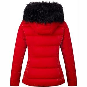 Chaqueta acolchada de invierno personalizada de nueva marca para mujer, chaquetas acolchadas transpirables ultraligeras de lujo de alta calidad para mujer - Product Image 6