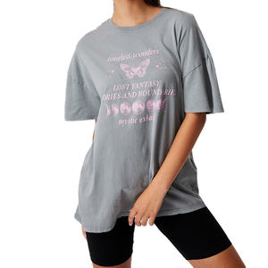 Camisetas de algodón Pima de uso diario básicas con logotipo personalizado de verano, camisetas de algodón Premium de 200gsm, camisetas de algodón de grapa larga - Product Image 1