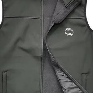 OEM Lightweight Softshell Vest <b>for</b> <b>Men</b> Stand Collar Waterproof Sleeveless <b>Jacket</b> <b>for</b> Winter Vests - Product Image 3