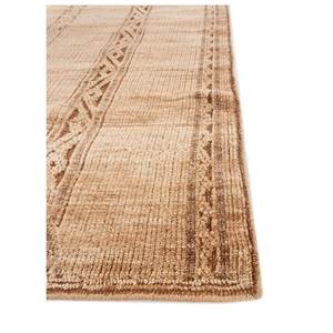 พรมไหมพรมถักมือ Jaipur Rugs รุ่น ZA LCA-1510 สีเทียมเบจและน้ำตาล ลายเรขาคณิต สำหรับห้องนั่งเล่นหรือทางเดินในบ้าน เหมาะสำหรับวัยรุ่น - Product Image 4