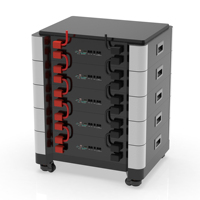 Batterie au phosphate de fer et de lithium Delong EU Solar Energy Lifepo4 5kwh 10kwh 51.2v 200ah, empilable, IP65
