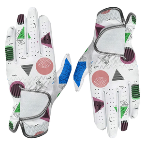Guante de Golf de cuero genuino Cabretta Premium, suave, transpirable, antideslizante, piel de oveja, mano izquierda, tamaño personalizado, guantes de Golf duraderos - Product Image 1