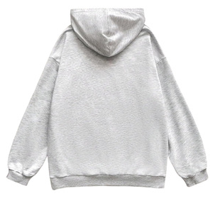 Sweats à capuche à épaules tombantes pour femmes avec logo personnalisé Sweatshirts Pull confortable Parfait pour la mode, le fitness et les voyages - Product Image 4