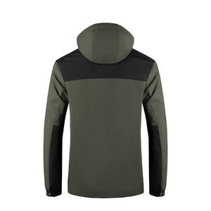 Veste softshell pour hommes pour l'extérieur imperméable et coupe-vent chaud thermique doublé polaire randonnée manteau d'hiver isolé - Product Image 4