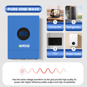 Convertisseur hybride Anenji 12kw 120/240V monophasé 48v ANJ-12KP-LV-WIFI avec fonction parallèle WiFi CT, version américaine, certifié UL - Product Image 5