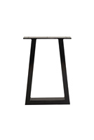 Pieds de table en métal robustes-Cadre en fonte pour table à manger, établi, base industrielle