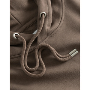 เสื้อสเวตเตอร์ขนแกะมีฮู้ดเสื้อสวมหัวสไตล์แบบสวมหัวเสื้อมีโลโก้ออกแบบมาเองได้พิมพ์สี2025 - Product Image 5