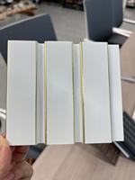 Fente de 112 mm Design 3D PS Panneau mural Fabricant d'usine Panneaux muraux PS étanches Facile à installer