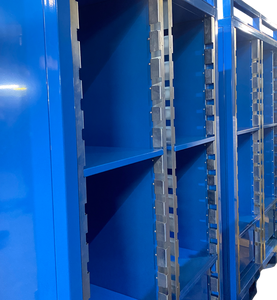 Armoire de rangement industrielle en acier robuste avec étagères réglables, armoire à outils en métal sécurisée, OEM - Product Image 5