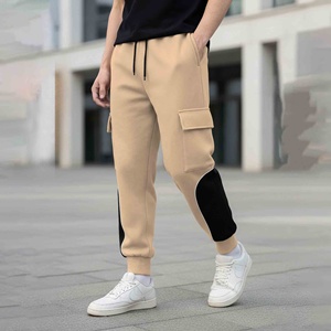 กางเกงขายาวทรงตรงสไตล์วินเทจลำลองสำหรับผู้ชาย ทรงหลวมปานกลาง สไตล์ฮิปฮอป แฟชั่นสตรีท กางเกงคาร์โก้ สีพื้น สำหรับกิจกรรมกลางแจ้ง - Product Image 3