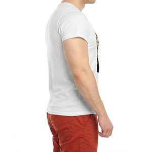ผู้ผลิตเสื้อยืดผู้ชายผ้าเนื้อนุ่มพิมพ์ลายกราฟิกจากปากีสถาน เสื้อยืดผู้ชายสีพื้นสไตล์สั่งทำพิเศษพิมพ์ลายกราฟิก - Product Image 6