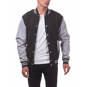 Chaquetas de béisbol universitarias de alta calidad para hombres y mujeres, chaqueta universitaria de moda personalizada para hombres, chaquetas de cuerpo y mangas de lana de invierno - Product Image 4