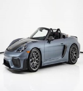 สะอาดมาก2024 PO-RSC-HE 718 Boxster Spyder RS weissach 493-HP บรรจุภัณฑ์ weissach พร้อมส่ง