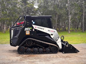 Chargeur de boeuf de dérapage de Terex PT100G avec le moteur diesel du turbo 100hp/75kw Perkins - Product Image 2