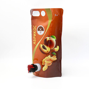 2.5L-5L Food Grade Juice Pouch <b>Bags</b> with Vitop Valve for Vodka Beer Juice Sparkling Water & More Beverage Packaging - Product Image 3