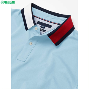Chemises à col roulé pour hommes, nouvelle mode, personnalisées, de haute qualité, respirantes, en coton, imprimées, couleur et logo personnalisés, séchage rapide - Product Image 5