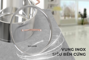 Juego de utensilios de cocina de acero inoxidable de 5 capas Premium listo para enviar directo de fábrica de Sunhouse Material metálico Producto SHG989 - Product Image 3