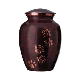 Urne en métal à double compartiment pour cendres, idéale pour les commémorations partagées de couples, disponible au prix de gros - Product Image 2