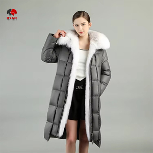 เสื้อพัฟเฟอร์แบบยาวสั่งทำพิเศษ คุณภาพสูง ขนาด สี โลโก้ และป้ายสั่งทำได้ ผ้าระบายอากาศ - Product Image 5